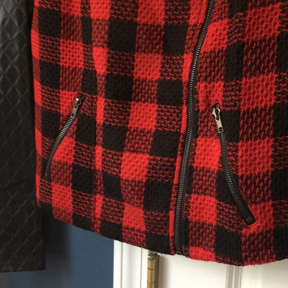 Vintage buffalo check biker jacket - Picture 4 of 5